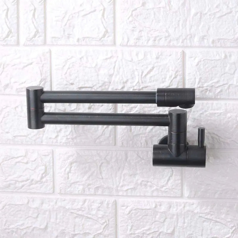 Telescopic Rotating Faucet for In-Wall Wash Basin