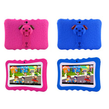 Lade das Bild in den Galerie-Viewer, 7 Inch Android Kids Tablet WIFI tablet With Leather Case Tablet Android Gift Kids Tablet

