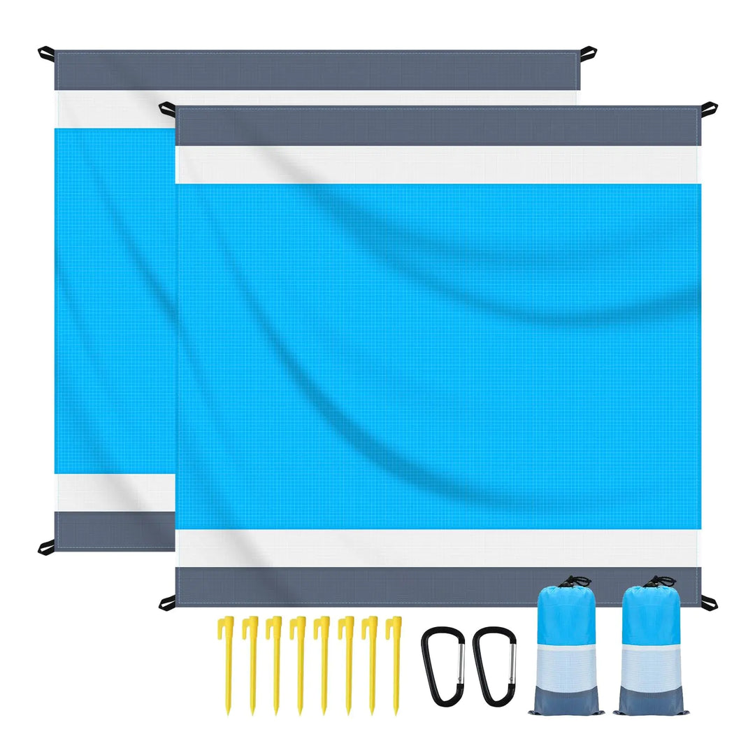 BREENHILL 2 Pack sandproof Beach Blanket 79