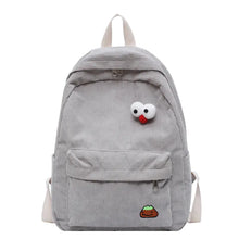 Load image into Gallery viewer, Corduroy Backpack for High School Students ITDinos®
