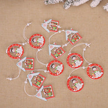 Load image into Gallery viewer, Creative Colorful Wooden Christmas Tree Ornaments Set ITDinos®
