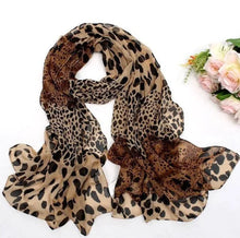 Load image into Gallery viewer, Polka Dot Leopard Print Scarf and Shawl

