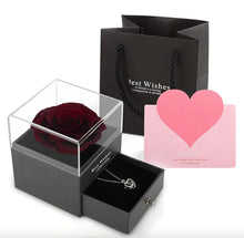 Lade das Bild in den Galerie-Viewer, Acrylic Preserved Rose Jewelry Gift Box ITDinos®
