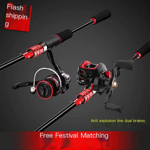 Load image into Gallery viewer, Complete Fishing Rod and Reel Set for Amazon Lure ITDinos®

