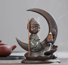 Load image into Gallery viewer, Ceramic Backflow Incense Burner Zen Home Decor Piece ITDinos®
