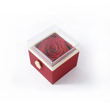 Load image into Gallery viewer, Fashion Acrylic Rotating Rose Jewelry Box ITDinos®
