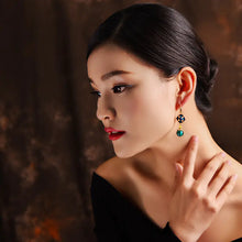 Lade das Bild in den Galerie-Viewer, Artisan Cloisonné Glass Earrings - Ethnic Style Accessory ITDinos®
