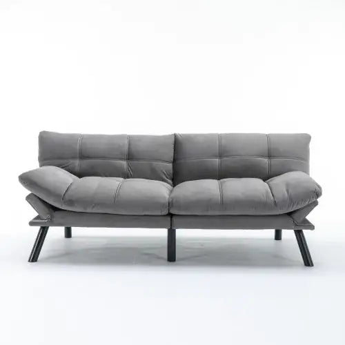 Light Grey Convertible Folding Modern Sofa Bed ITDinos®