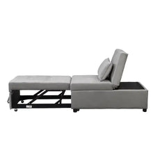 Load image into Gallery viewer, Folding Ottoman Sofa Bed Gray ITDinos®
