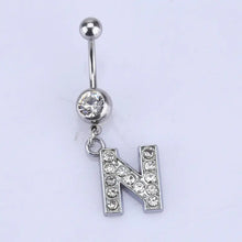 Load image into Gallery viewer, Hypoallergenic Body Piercing Navel Ring Jewelry A-Z ITDinos®

