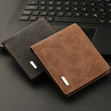 Load image into Gallery viewer, Men&#39;s PU Leather Short Wallet ITDinos®
