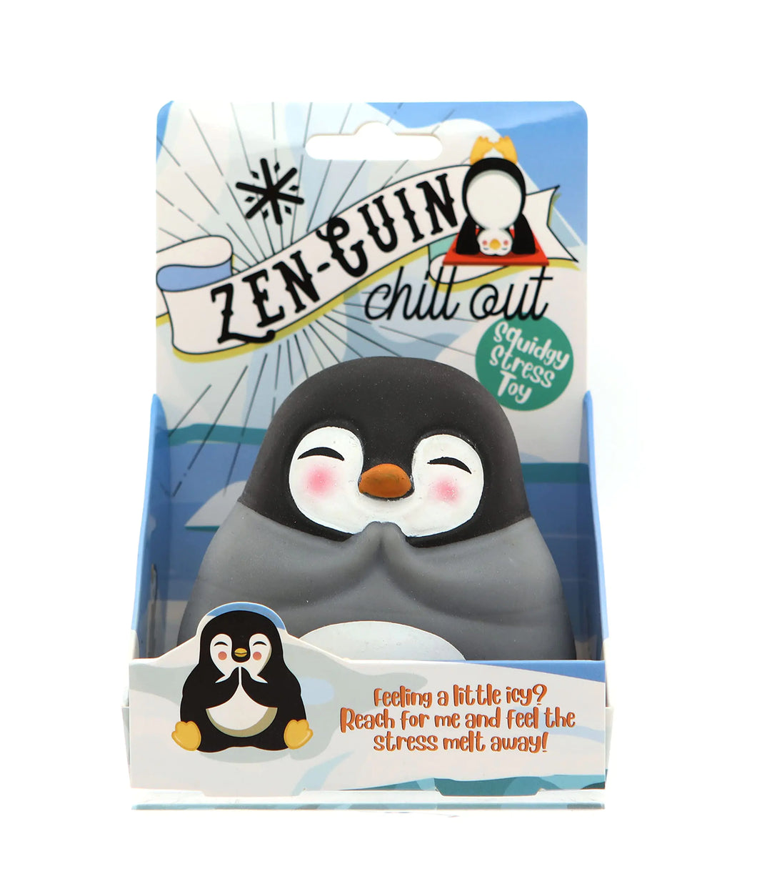 Boxer Gifts Zen-Guin Stressabbau-Spielzeug | Hilft bei Angstzuständen | Lustiges Pinguin-Themen-Schreibtisch-Accessoire Geschenk BB2236