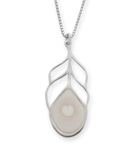 Peacock Eye Feather Necklace ITDinos®