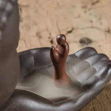 Load image into Gallery viewer, Ceramic Buddha Backflow Incense Burner for Home Decor ITDinos®
