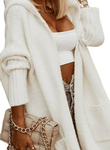 Load image into Gallery viewer, 2022 Autumn Winter Long Knit Cardigan with Hood ITDinos®
