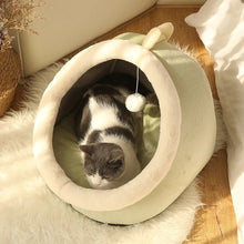 Lade das Bild in den Galerie-Viewer, Cat Litter Villa Semi-enclosed Removable And Washable Cat House ITDinos®
