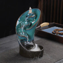 Load image into Gallery viewer, Dual-Use Backflow Incense Burner with Tower Design ITDinos®
