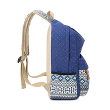 Lade das Bild in den Galerie-Viewer, Canvas Print Women&#39;s Backpack for Travel and School ITDinos®
