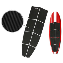 Load image into Gallery viewer, BPS 8-PC SUP Longboard EVA Anti-Slip Grip Pads with 3M adhesives - Traction Pads for SUP Deck (Charcoal Black) ITDinos®
