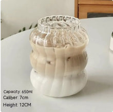 Load image into Gallery viewer, Glass Coffee &amp; Milk Cup ITDinos®
