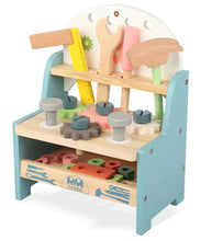 Load image into Gallery viewer, Wooden Kids’ Tool Bench Toy ITDinos®
