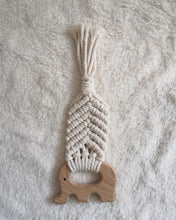 Load image into Gallery viewer, Handmade Woven Wooden Animal Teething Decor for Kids ITDinos®
