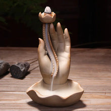 Load image into Gallery viewer, Creative Ceramic Backflow Incense Burner with Lotus ITDinos®

