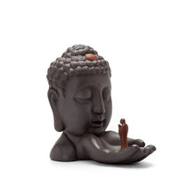Load image into Gallery viewer, Ceramic Buddha Backflow Incense Burner for Home Decor ITDinos®
