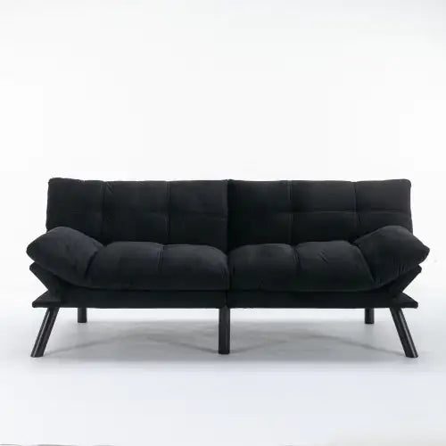Black Convertible Folding Modern Sofa Bed ITDinos®