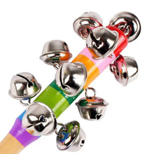 Load image into Gallery viewer, Colorful Handbell with Wooden Handle for Kids&#39; Parties ITDinos®
