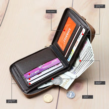 Load image into Gallery viewer, Men&#39;s Classic Horizontal Wallet with Multi-Card Capacity ITDinos®
