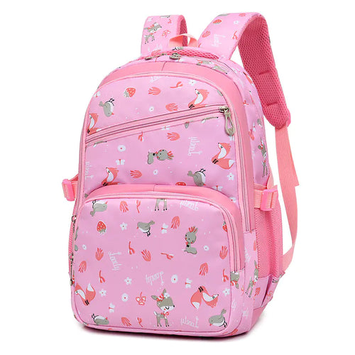 Large Capacity Cartoon Print Children's School Backpack ITDinos®