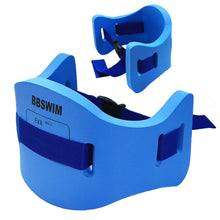 Lade das Bild in den Galerie-Viewer, EVA Swimming Floatation Exercise Belt Adjustable Swim Training Equipment Belt Outdoor Swim Training Tools for Adult and Kids (Size M - Blue - 1PC)
