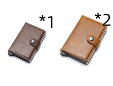 Lade das Bild in den Galerie-Viewer, RFID Leather Cardholder Wallet ITDinos®
