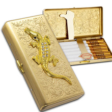 Load image into Gallery viewer, Cigarette Box Mens Cigarette Box Womens Cigarette Box (Pure Copper 3D) ITDinos®
