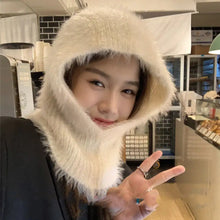 Load image into Gallery viewer, Wool Scarf One Piece for Winter Neck and Ear Protection
