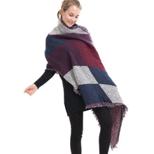 Load image into Gallery viewer, Womens Thick Cashmere Scarf &amp; Shawl for Autumn/Winter
