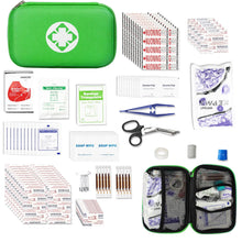 Lade das Bild in den Galerie-Viewer, Travel-First Aid Kit-Mini Camping-Essentials Emergency-Kit - 274 Pieces Emergency Essentials Kit Survival Gear Equipment First Aid Kit for Car Home Hunting Green YIDERBO
