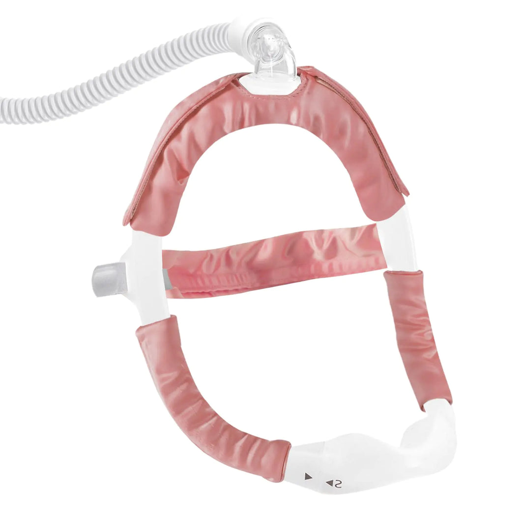 4 Pack Satin CPAP Strap Covers Soft CPAP Hair Protector for Women Universal and Comfort CPAP Mask Strap Covers Fit CPAP Dreamwear Headgear Strap for Reducing Red Marks and Hair Pulling (Pink) ITDinos®