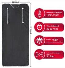 Load image into Gallery viewer, Far Infrared Sauna Blanket for Health Care ITDinos®
