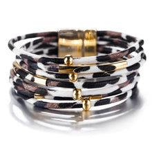 Lade das Bild in den Galerie-Viewer, Leopard Print Leather Bracelet
