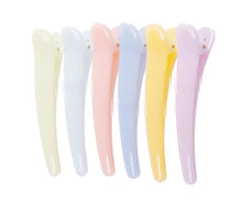 Lade das Bild in den Galerie-Viewer, Colorful Plastic Duckbill Hair Clips (Korean Style)
