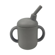 Load image into Gallery viewer, Baby Solid Color Silicone Water Cup ITDinos®
