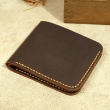 Load image into Gallery viewer, Handmade Genuine Leather Retro Wallet for Men ITDinos®
