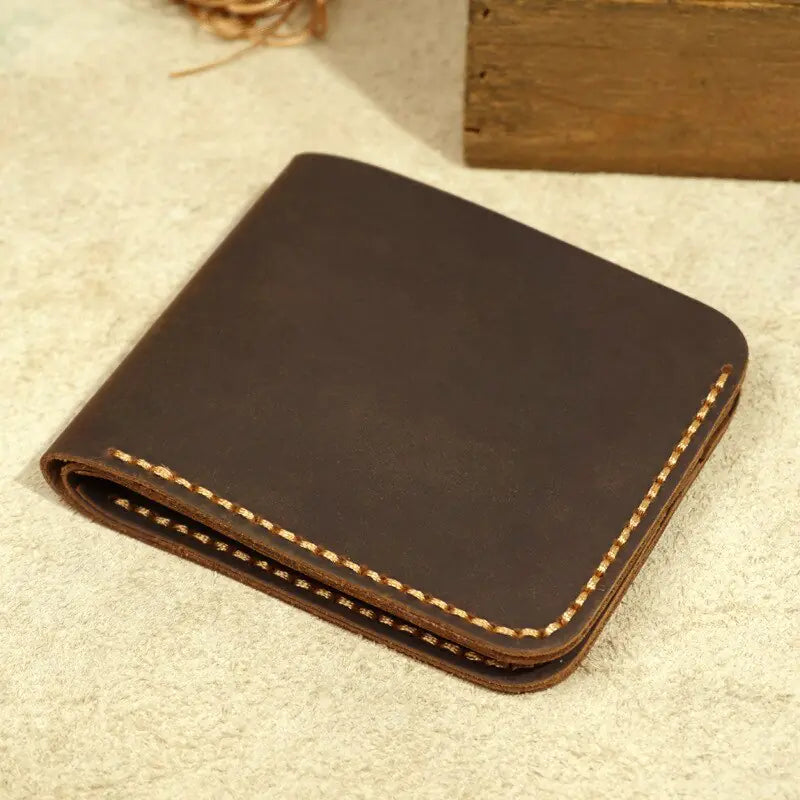 Handmade Genuine Leather Retro Wallet for Men ITDinos®