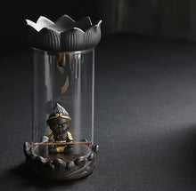 Load image into Gallery viewer, Wukong Backflow Incense Burner - Ceramic Zen Style ITDinos®
