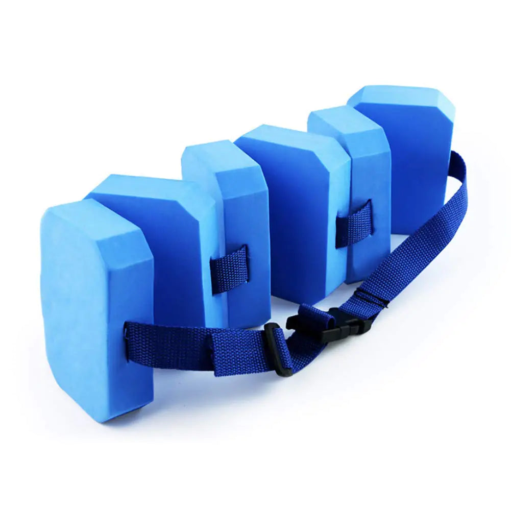Firlar Swim Belt Water Exercise Equipment EVA FOAM Auxiliary Aquatic Exercise Swimming Training Aid Waist Belt Adjustable Aquatic Floatation Belt for Kids Adult Swimming Beginners