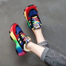 Load image into Gallery viewer, Colorful Dad Sneakers for Women - Trendy Casual Shoes ITDinos®
