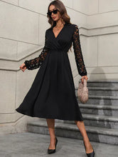 Load image into Gallery viewer, Elegant Long Lace High Waist Slimming Dress ITDinos®
