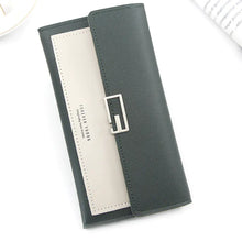 Load image into Gallery viewer, Clutch Long Tri-fold Wallet with Multi-card and Coin Purse ITDinos®
